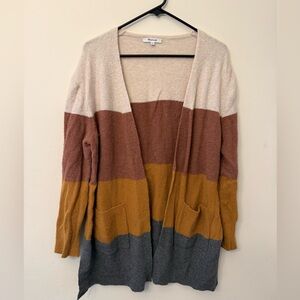 Madewell Multicolor Striped Cardigan